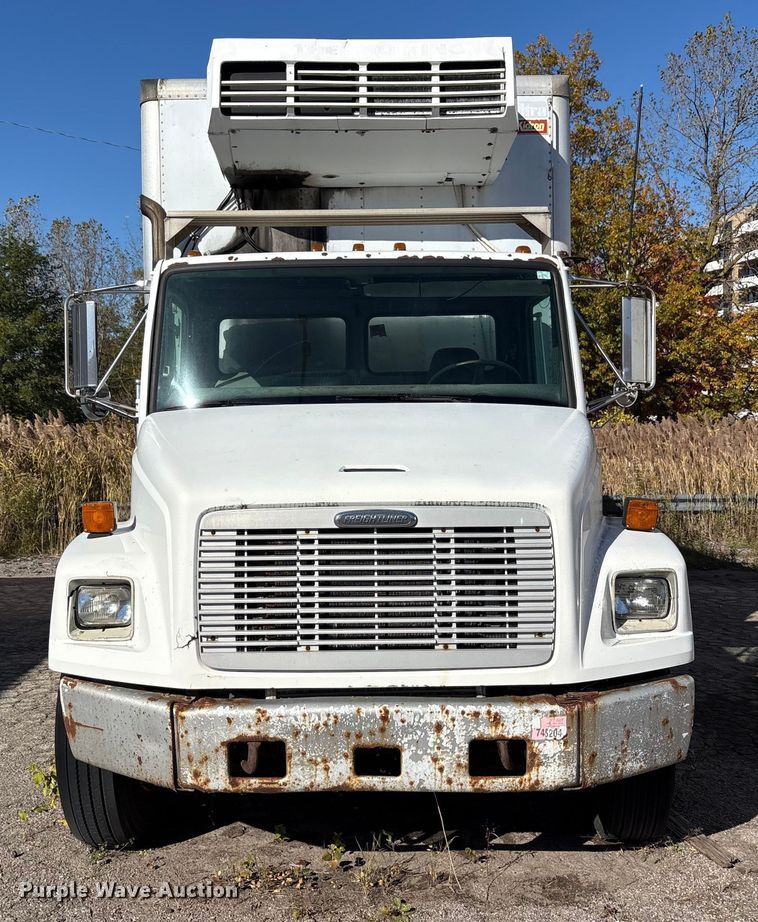 image for item EM6138 1998 Freightliner FL80 refrigerated truck