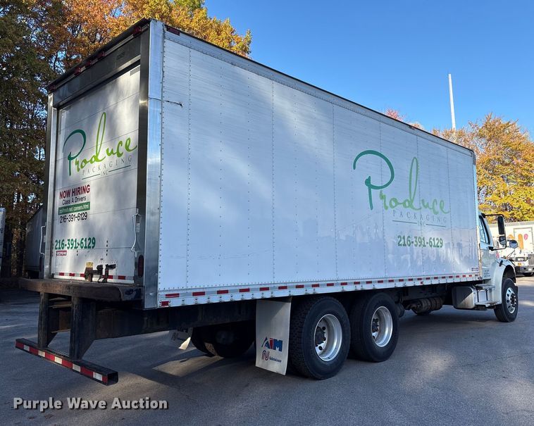 image for item EM6140 2020 Freightliner Business Class M2 refrigerated truck