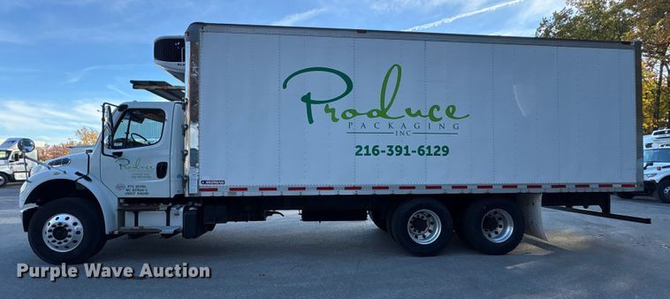 image for item EM6140 2020 Freightliner Business Class M2 refrigerated truck