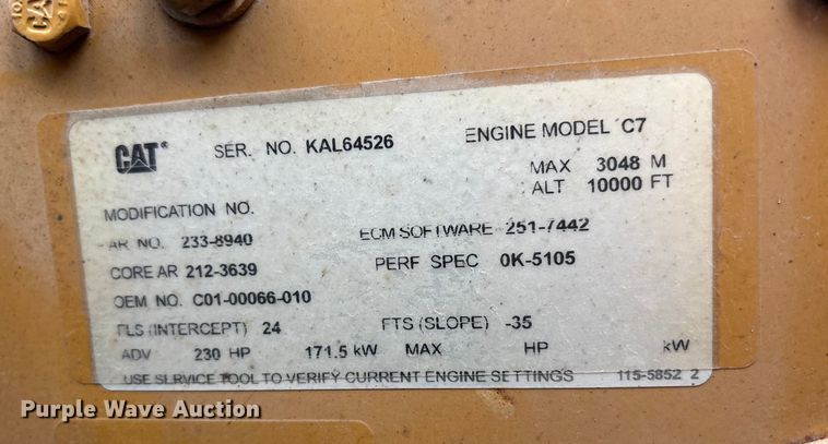 image for item EM6159 2005 Sterling Acterra propane delivery truck