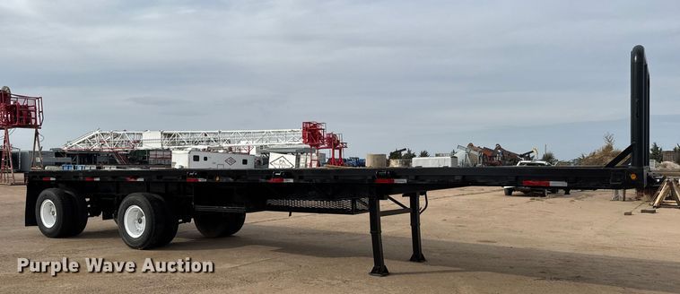 image for item EM8491 1959 Fruehauf  flatbed trailer