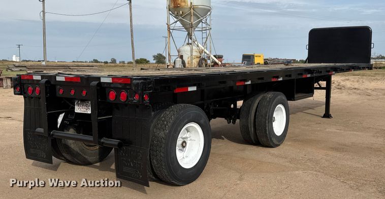 image for item EM8491 1959 Fruehauf  flatbed trailer