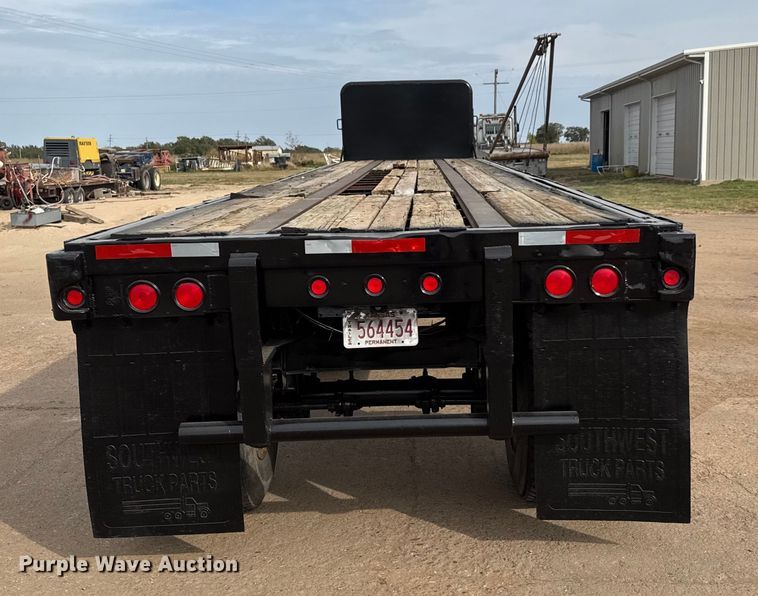 image for item EM8491 1959 Fruehauf  flatbed trailer