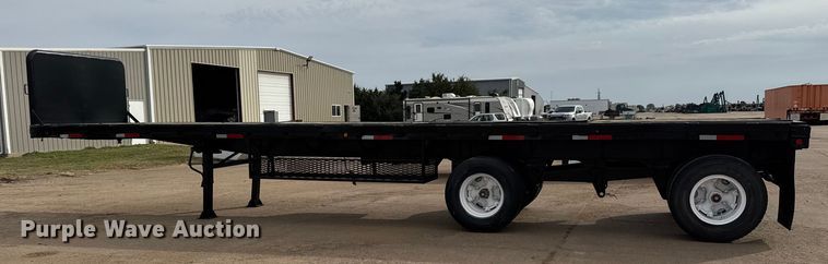 image for item EM8491 1959 Fruehauf  flatbed trailer