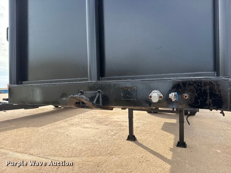 image for item EM8491 1959 Fruehauf  flatbed trailer