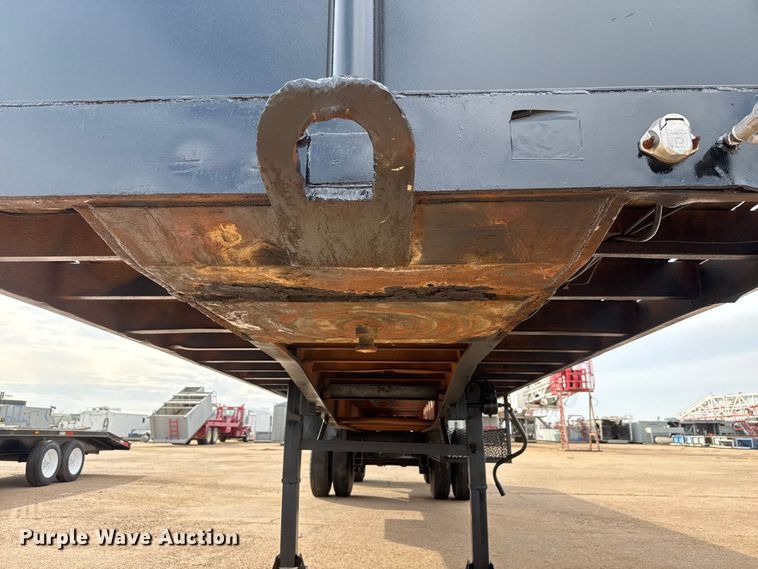 image for item EM8491 1959 Fruehauf  flatbed trailer