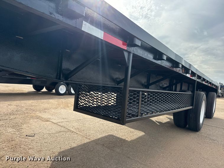 image for item EM8491 1959 Fruehauf  flatbed trailer