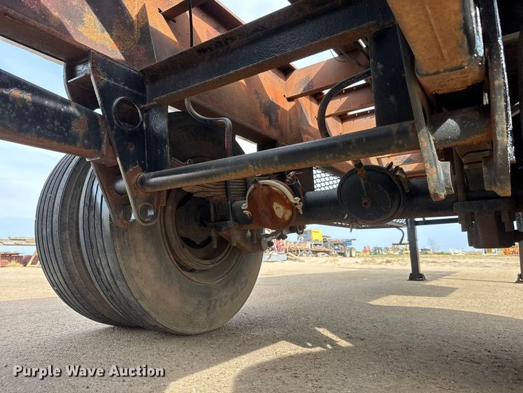 image for item EM8491 1959 Fruehauf  flatbed trailer