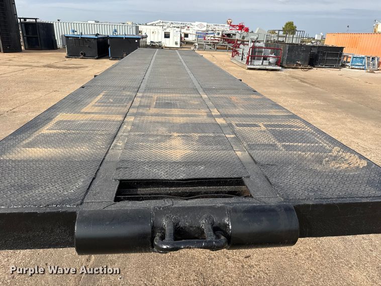 image for item EM8492 1956 Darb Float oilfield trailer