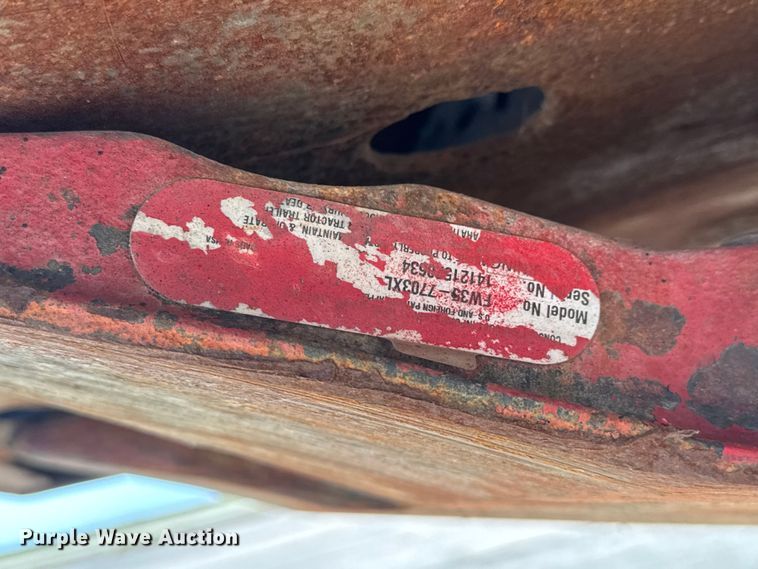 image for item EM8492 1956 Darb Float oilfield trailer