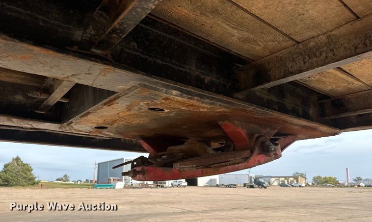 image for item EM8492 1956 Darb Float oilfield trailer