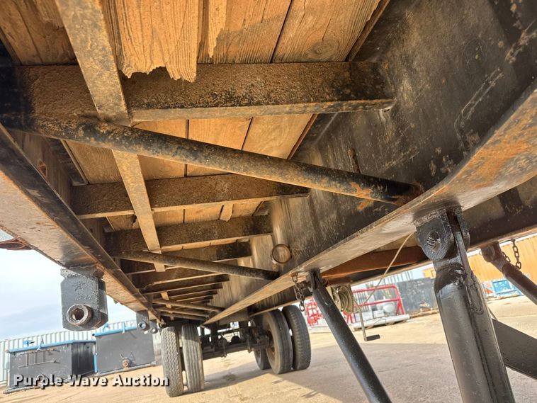 image for item EM8492 1956 Darb Float oilfield trailer