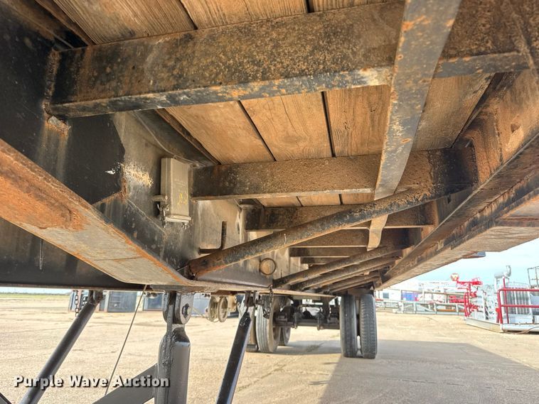 image for item EM8492 1956 Darb Float oilfield trailer