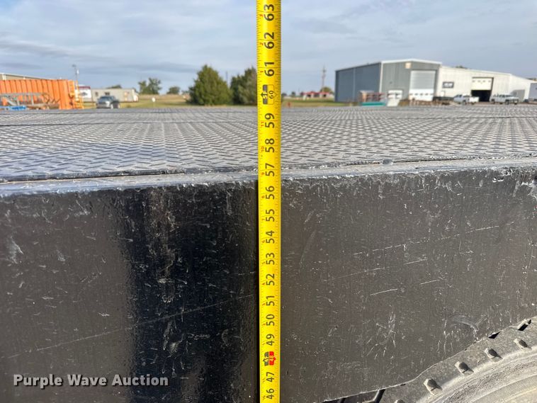 image for item EM8492 1956 Darb Float oilfield trailer