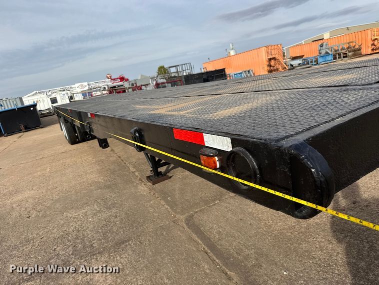 image for item EM8492 1956 Darb Float oilfield trailer