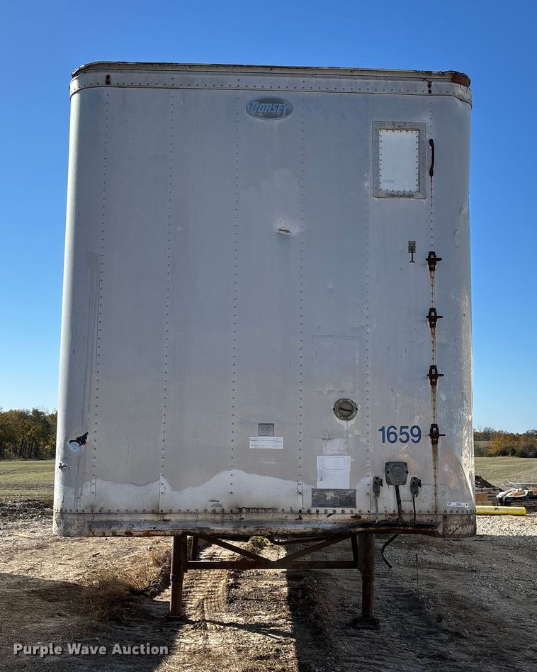 image for item EN0521 1992 Dorsey Trailers Inc. AIDT-LS dry van trailer