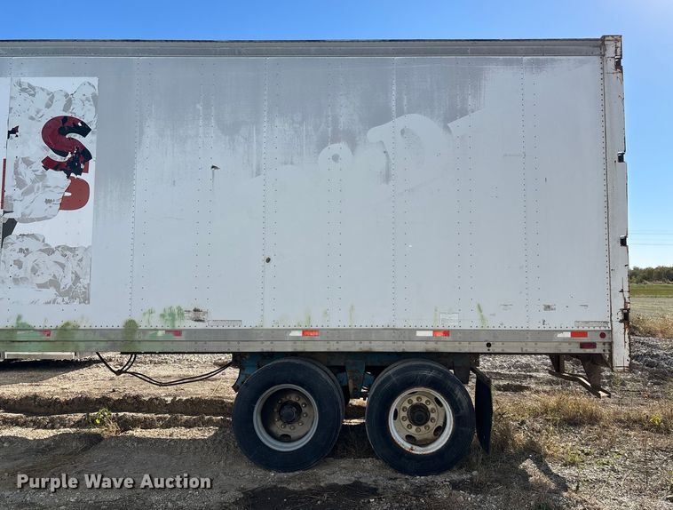 image for item EN0521 1992 Dorsey Trailers Inc. AIDT-LS dry van trailer