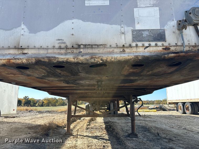 image for item EN0521 1992 Dorsey Trailers Inc. AIDT-LS dry van trailer