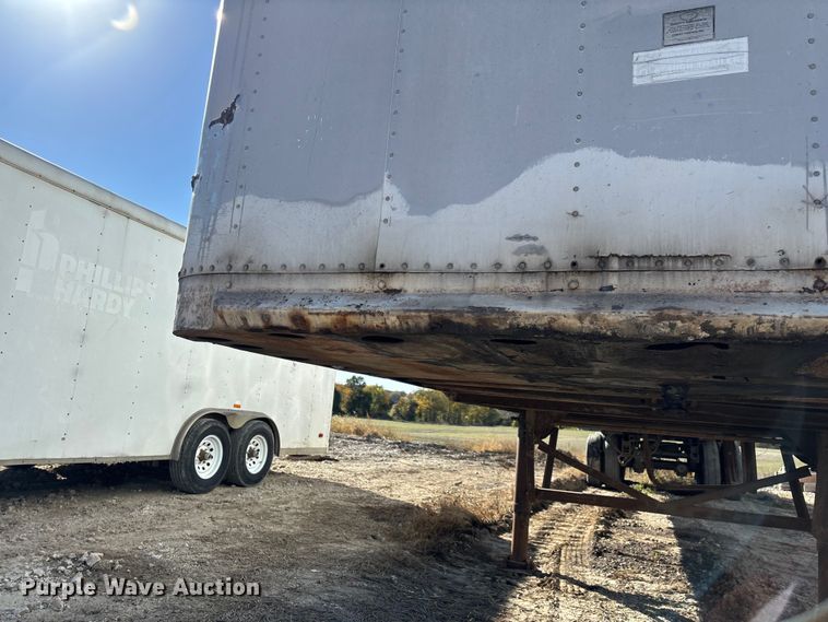 image for item EN0521 1992 Dorsey Trailers Inc. AIDT-LS dry van trailer