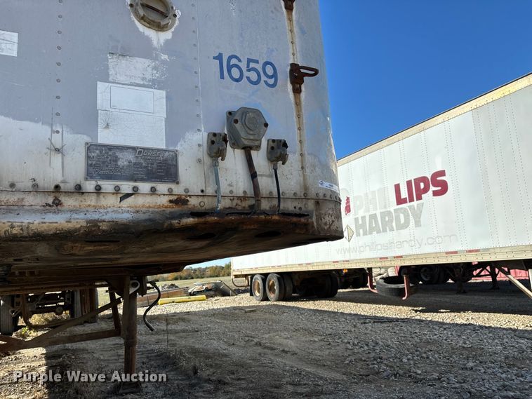 image for item EN0521 1992 Dorsey Trailers Inc. AIDT-LS dry van trailer