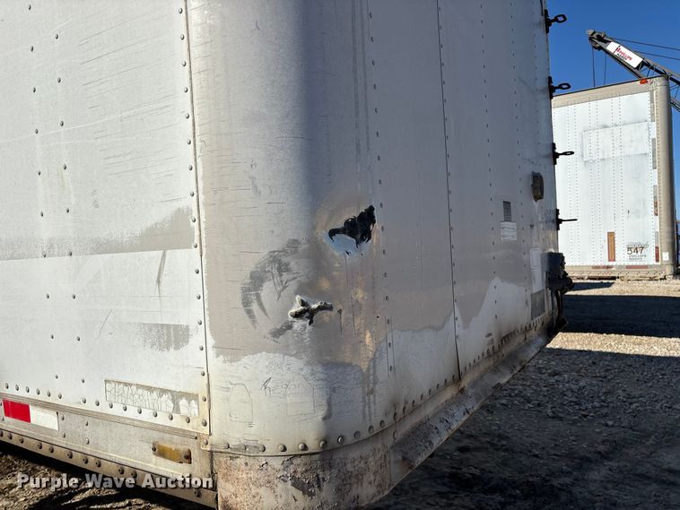 image for item EN0521 1992 Dorsey Trailers Inc. AIDT-LS dry van trailer