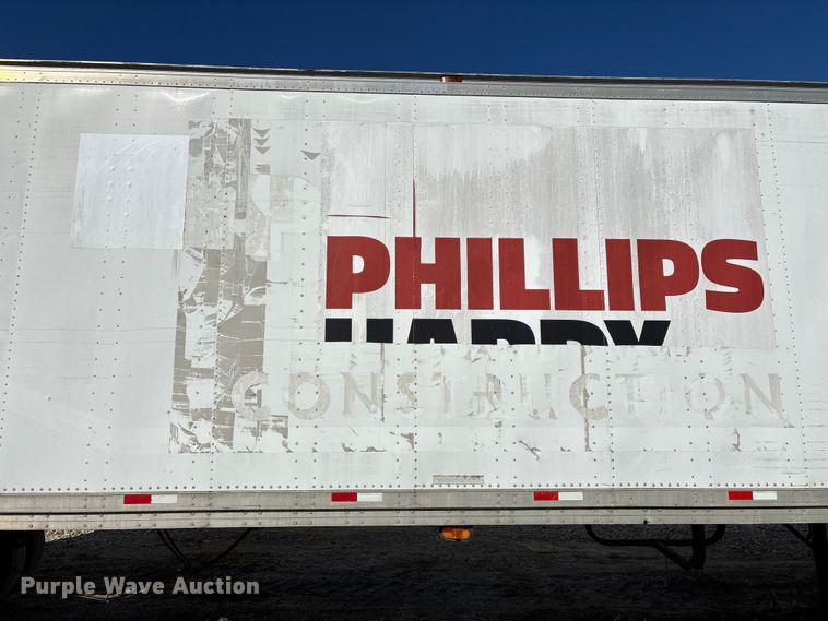 image for item EN0521 1992 Dorsey Trailers Inc. AIDT-LS dry van trailer