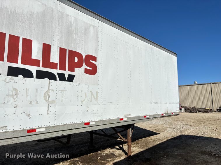 image for item EN0521 1992 Dorsey Trailers Inc. AIDT-LS dry van trailer