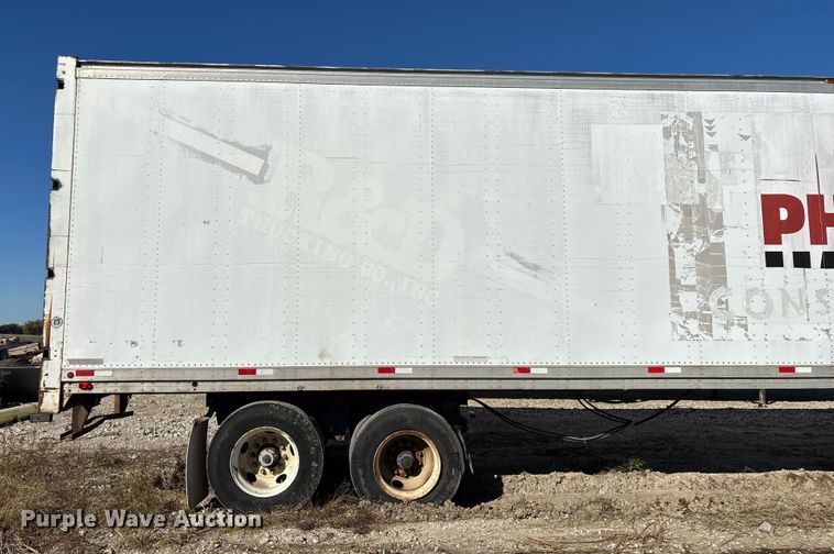 image for item EN0521 1992 Dorsey Trailers Inc. AIDT-LS dry van trailer