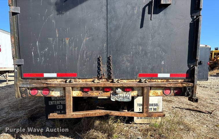 image for item EN0521 1992 Dorsey Trailers Inc. AIDT-LS dry van trailer