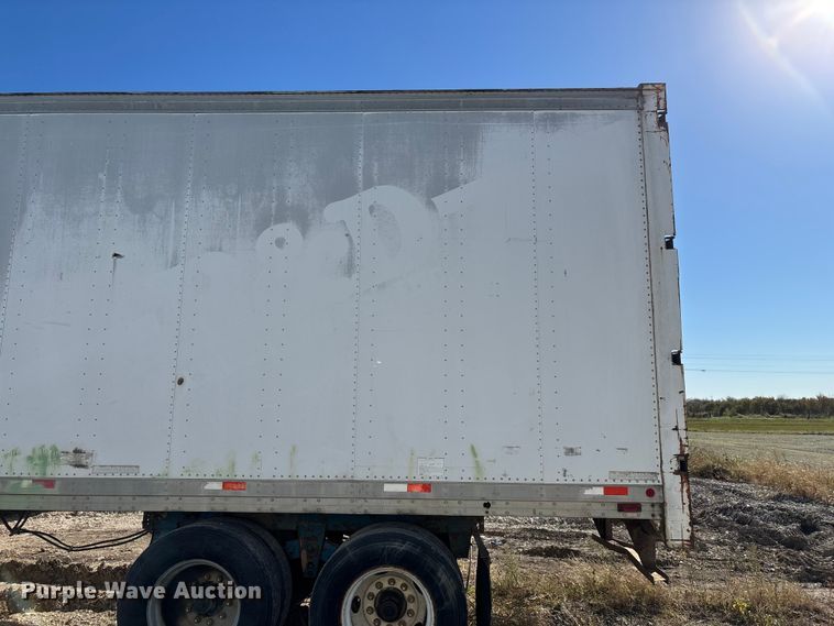 image for item EN0521 1992 Dorsey Trailers Inc. AIDT-LS dry van trailer