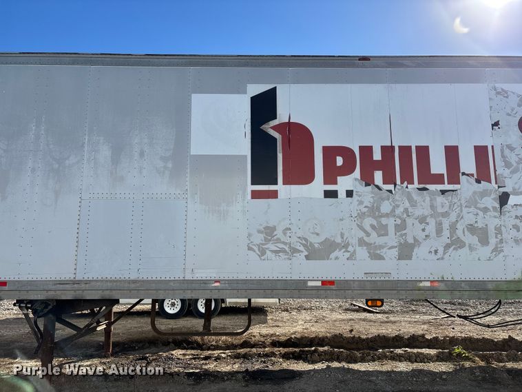 image for item EN0521 1992 Dorsey Trailers Inc. AIDT-LS dry van trailer