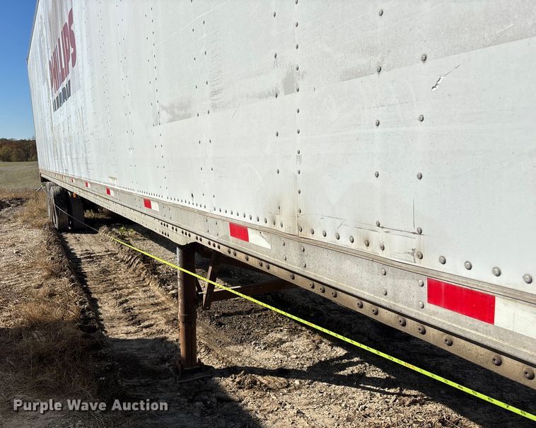 image for item EN0521 1992 Dorsey Trailers Inc. AIDT-LS dry van trailer