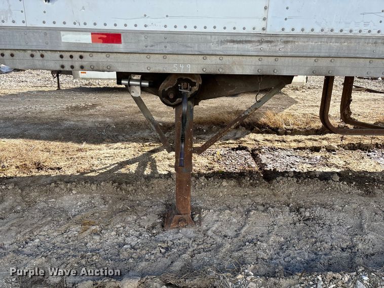 image for item EN0521 1992 Dorsey Trailers Inc. AIDT-LS dry van trailer