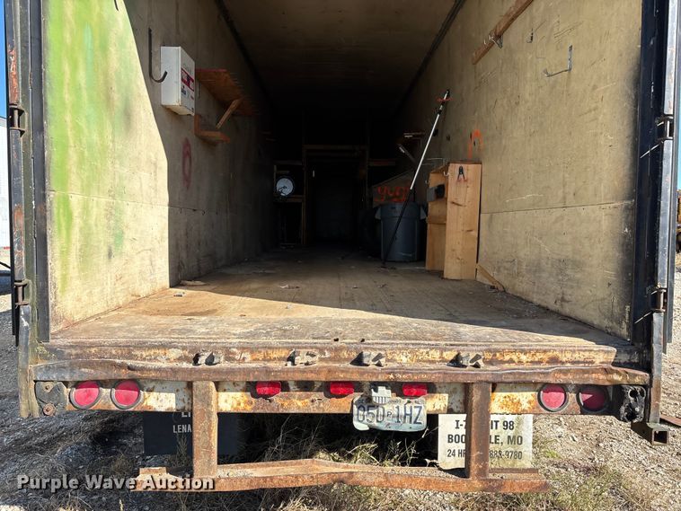 image for item EN0521 1992 Dorsey Trailers Inc. AIDT-LS dry van trailer