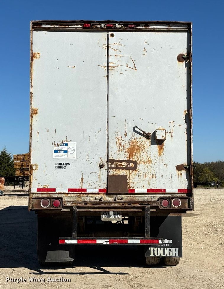 image for item EN0522 1986 Great Dane dry van trailer