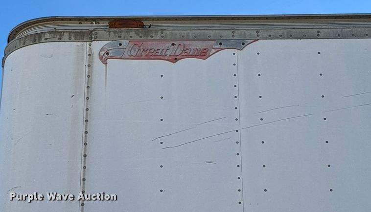 image for item EN0522 1986 Great Dane dry van trailer