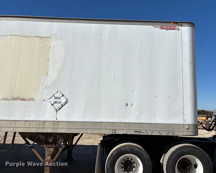 image for item EN0522 1986 Great Dane dry van trailer