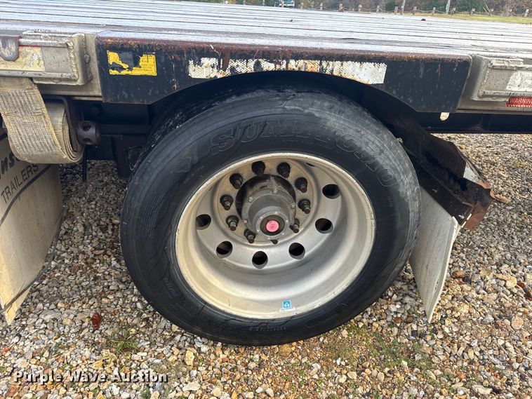 image for item EN0674 2008 Transcraft DTL-2100 RS2 drop deck trailer