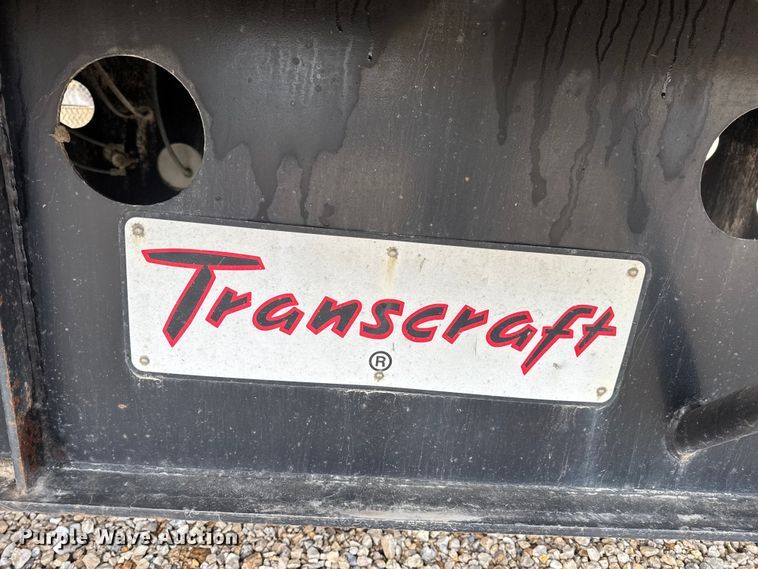 image for item EN0674 2008 Transcraft DTL-2100 RS2 drop deck trailer