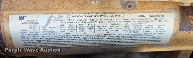 image for item EO4793 2005 Kenworth T800 semi truck