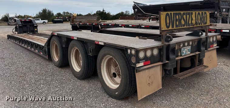 image for item EP0804 2019 Eager Beaver 55GSL/3 lowboy equipment trailer