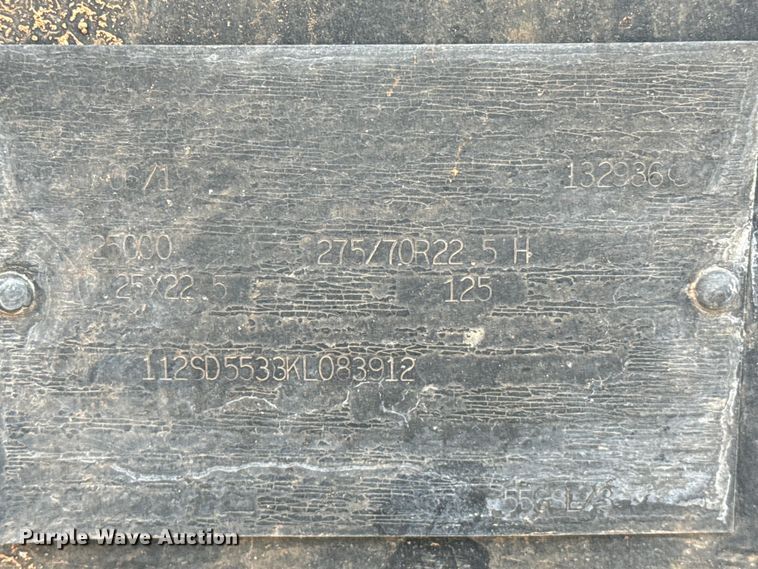 image for item EP0804 2019 Eager Beaver 55GSL/3 lowboy equipment trailer