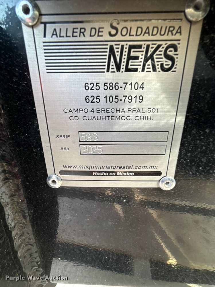 image for item EP0849 2025 NEKS fifth wheel wrecker boom