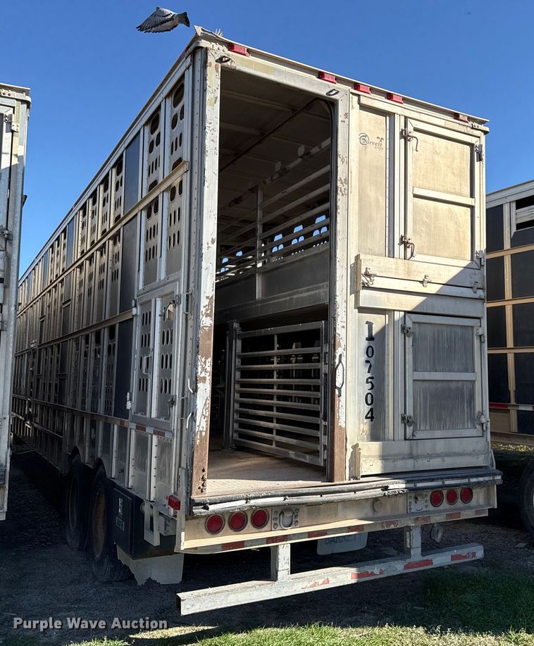 image for item EP0929 2009 Barrett livestock trailer