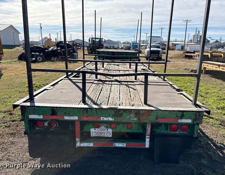 image for item EP0971 1982 Fontaine drop deck trailer