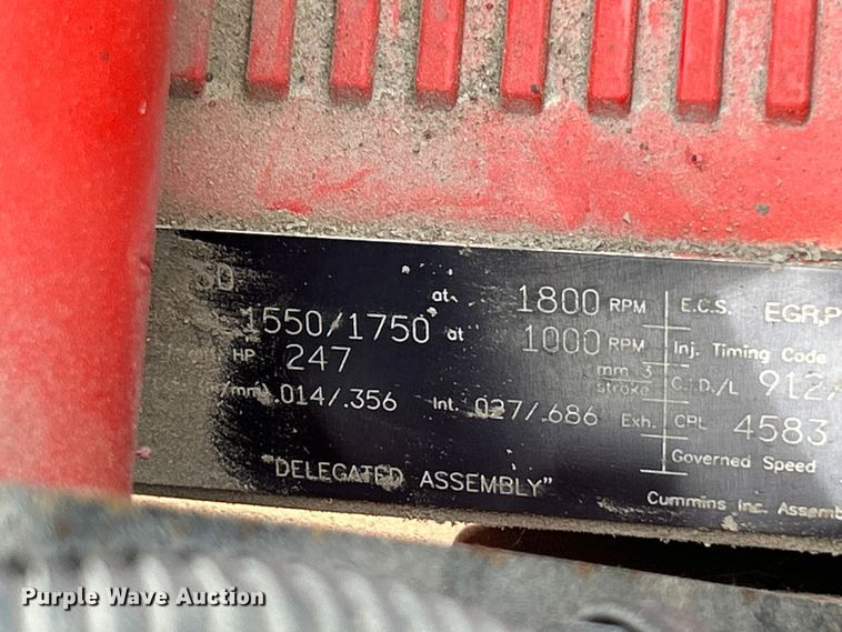 image for item ET3411 2016 International ProStar Plus semi truck