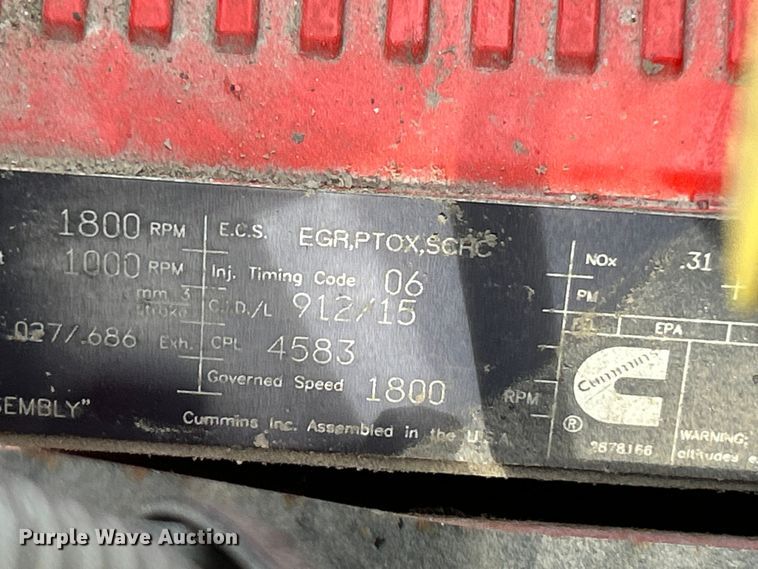 image for item ET3411 2016 International ProStar Plus semi truck