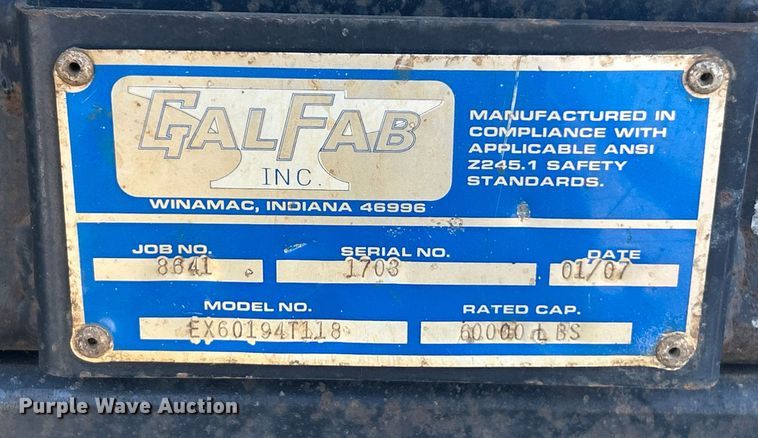 image for item ET6653 2007 International 5600i roll-off container truck