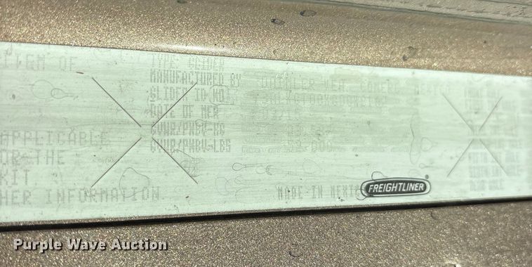 image for item ET7217 2016 Freightliner Coronado  glider kit semi truck