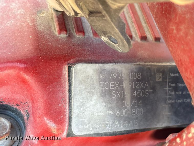 image for item ET7218 2015 International Prostar semi truck